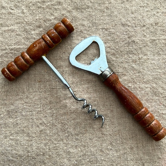 VTG | Wooden Handle Barware - Picture 3 of 9